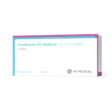 Prednison AV Medical 2,5 mg